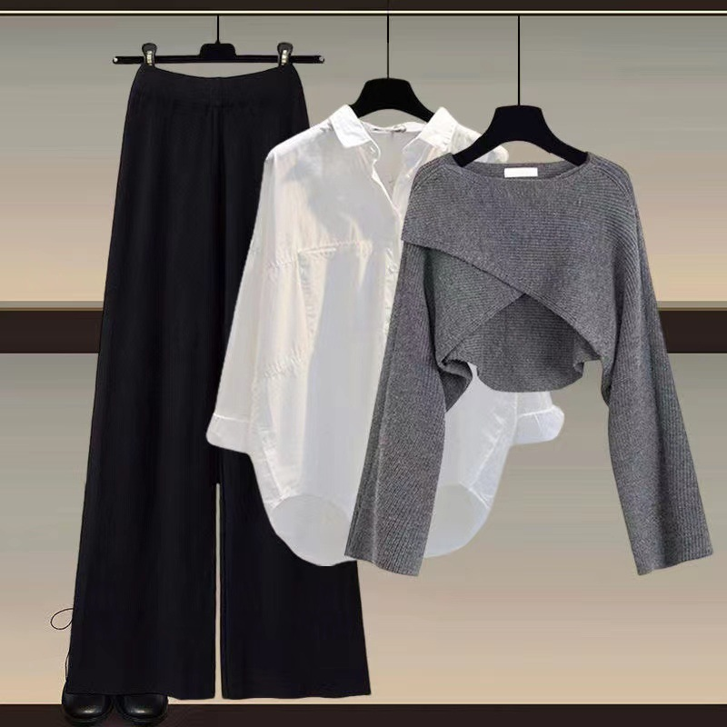 ELKE™ | Ensemble de Costume Élégant 3 Pièces pour Femmes