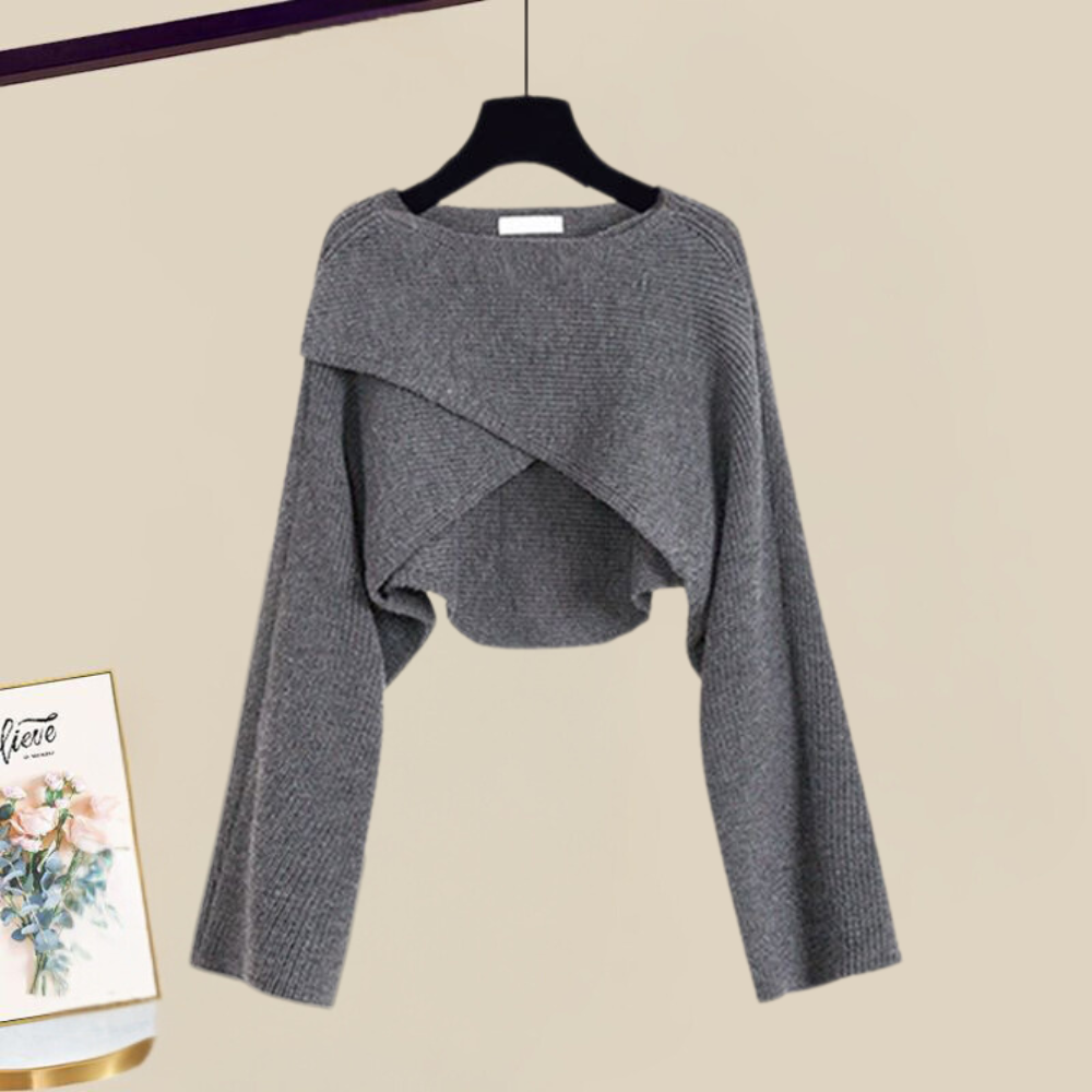 LENI - Combinaison de robe en tricot élégante