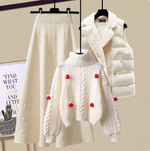 FRIDA™ | Ensemble de costume élégant pour femmes en 3 pièces